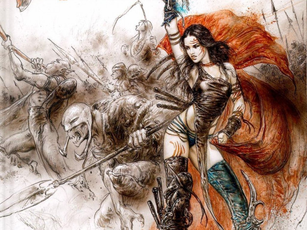 Обои картинки фото фэнтези, luis, royo