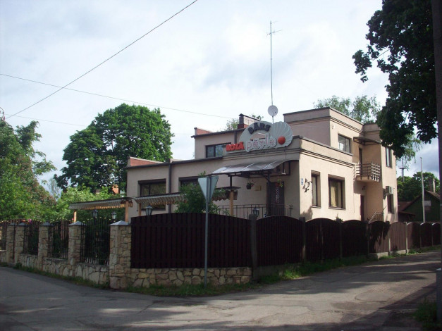 Обои картинки фото рига, бар, розовая, жемчужина, города, латвия