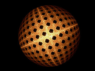 Картинка 3д графика abstract абстракции тёмный узор