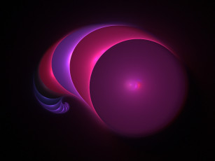 Картинка 3д графика fractal фракталы тёмный фрактал узор