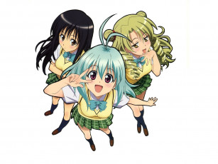 Картинка аниме to love ru девушки