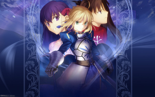 Обои картинки фото аниме, fate, stay, night