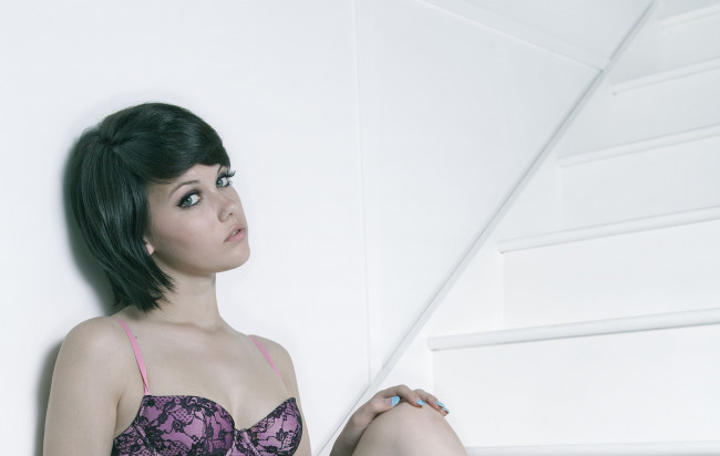 Обои картинки фото Melissa Clarke, девушки, , , взгляд, лицо