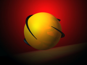 Картинка 3д графика шары шар фон