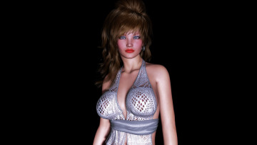 Картинка 3д графика people люди взгляд