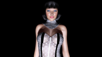 Картинка 3д графика people люди взгляд