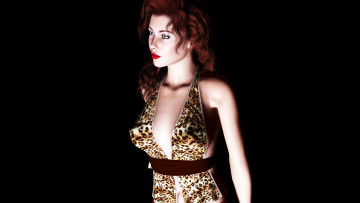 Картинка 3д графика people люди взгляд