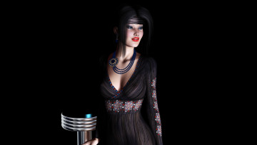 Картинка 3д графика people люди взгляд