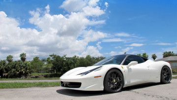 Картинка ferrari 458 italia автомобили s p a гоночные спортивные италия