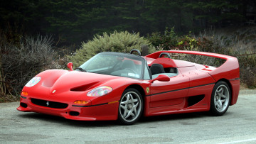 Картинка ferrari f50 автомобили италия спортивные гоночные s p a