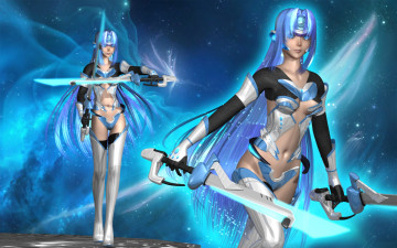 Картинка 3д графика anime аниме vocaloid девушки