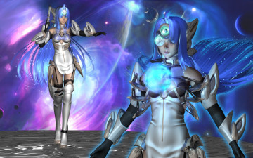 Картинка 3д графика anime аниме vocaloid девушки