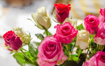 Картинка цветы розы букет