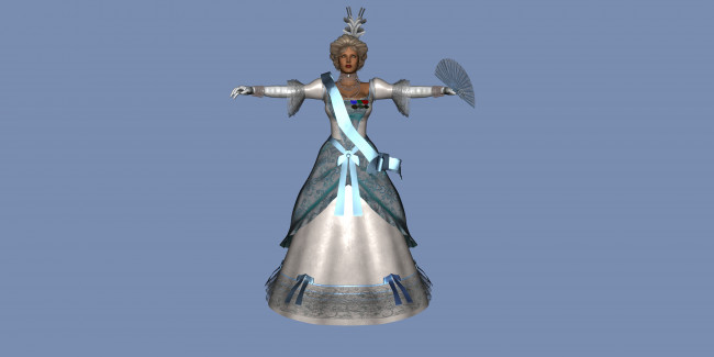 Обои картинки фото 3д, графика, people, люди, веер, девушка