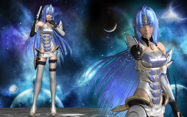 Обои картинки фото 3д, графика, anime, аниме, девушки, vocaloid