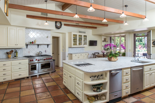 Обои картинки фото интерьер, кухня, мебель, плита