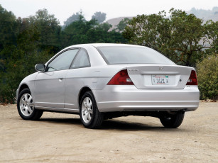 Картинка автомобили honda civic coupe us-spec светлый