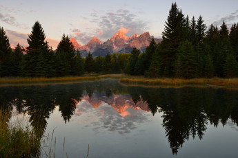 Картинка природа реки озера горы деревья осень время года река поток