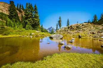 Картинка природа реки озера горы река лес