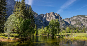 Картинка природа реки озера река лес горы