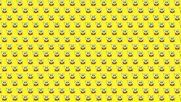 обоя мультфильмы, spongebob squarepants, улыбка, губка