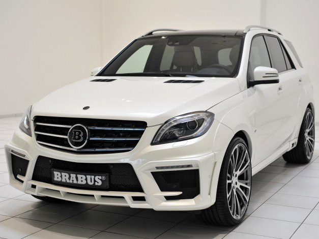 Обои картинки фото автомобили, brabus, b63s-700, widestar, w166, светлый