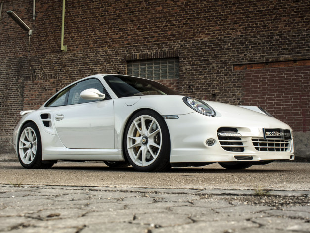 Обои картинки фото автомобили, porsche, mcchip-dkr, 911, turbo, s, 997, 2013г, светлый