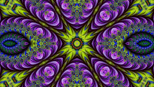 Обои картинки фото 3д графика, фракталы , fractal, узор, цвета, фон