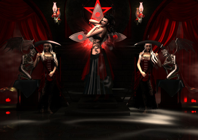 Обои картинки фото 3д графика, существа , creatures, вампир