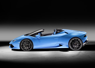 Картинка автомобили lamborghini синий 2015г lb724 spyder lp 610-4 huracаn