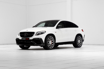 Картинка автомобили brabus 4matic gle 63 mercedes-amg светлый c292 2015г coupе