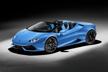 Картинка автомобили lamborghini lb724 spyder lp 610-4 huracаn синий 2015г