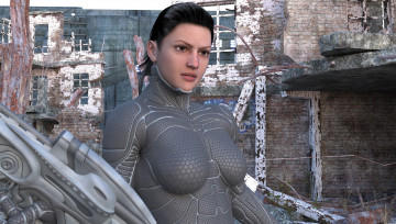 Картинка 3д+графика люди+ people фон взгляд девушка