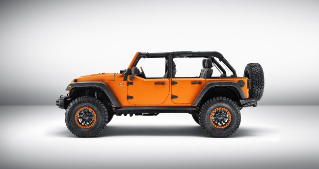 Обои картинки фото автомобили, jeep, jk, concept, sunriser, wrangler, 2015г