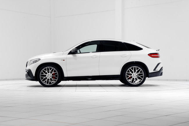 Обои картинки фото автомобили, brabus, 2015г, c292, coupе, 4matic, gle, 63, mercedes-amg, светлый