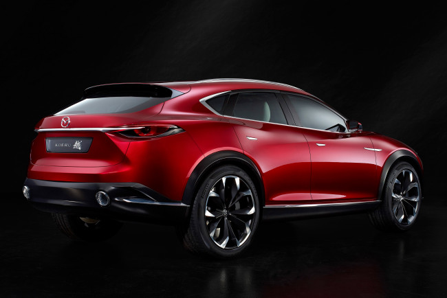 Обои картинки фото автомобили, mazda, красный, 2015г, concept, koeru