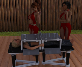 Картинка 3д+графика люди+ people девушка взгляд фон