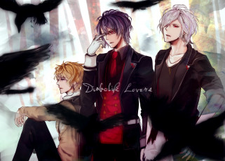 Картинка аниме diabolik+lovers парни