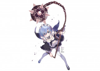 Картинка аниме re +zero+kara+hajimeru+isekai+seikatsu рем