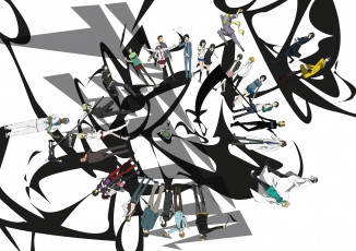 Картинка аниме durarara персонажи