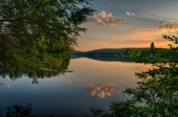 Картинка природа реки озера река лес