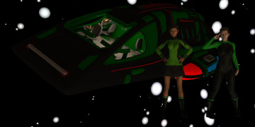 обоя 3д графика, фантазия , fantasy, фон, взгляд, девушки