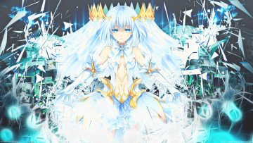 Картинка аниме date+a+live девушка взгляд фон