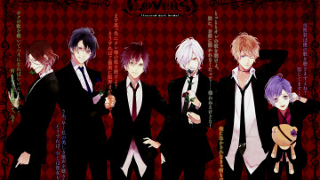 Картинка аниме diabolik+lovers парни