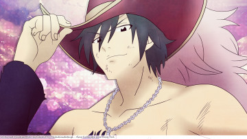 Картинка аниме fairy+tail gray