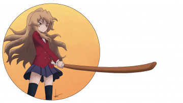 Картинка аниме toradora айсака тайга
