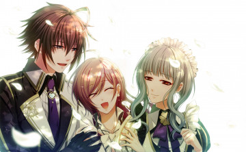 Картинка аниме glass+heart+princess персонажи