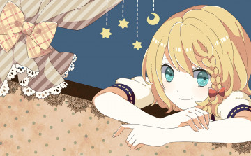 Картинка аниме vocaloid фон взгляд девушка