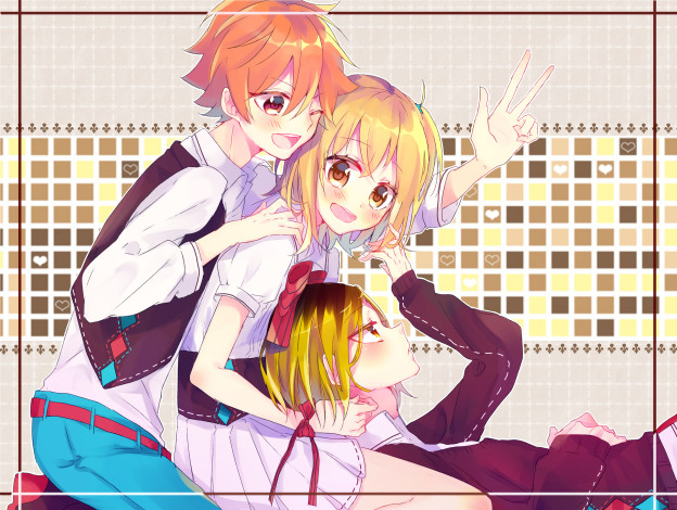 Обои картинки фото аниме, haikyuu, волейбол