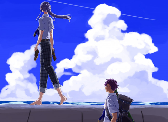 Обои картинки фото аниме, ensemble stars, парни